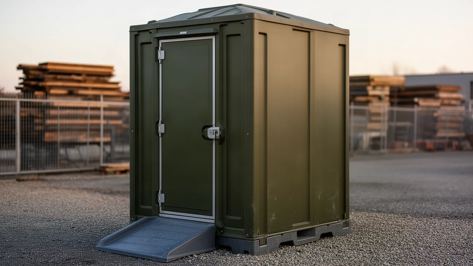 Clean porta potty unit from Zermeno & Benedict Porta Potties in Berkeley, CA